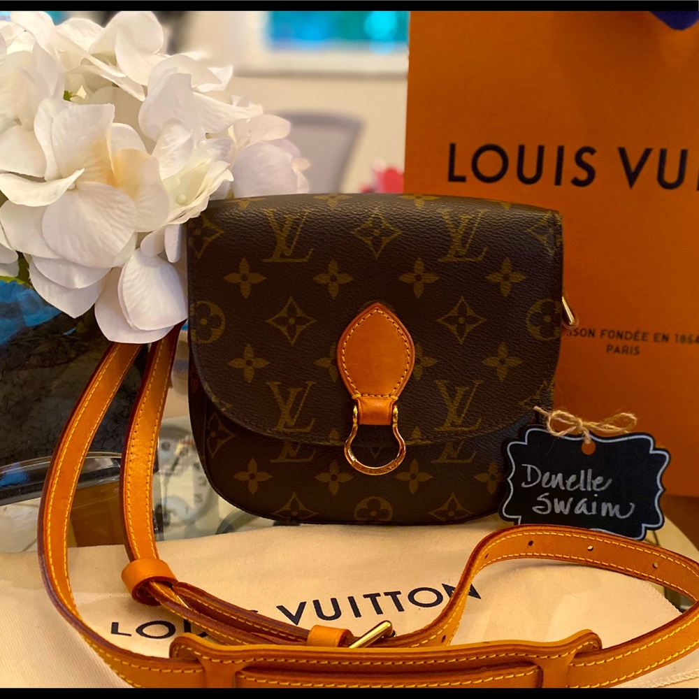 Auth Louis Vuitton LV Saint St Cloud PM